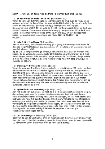 St Jean Pied de Port - Irun